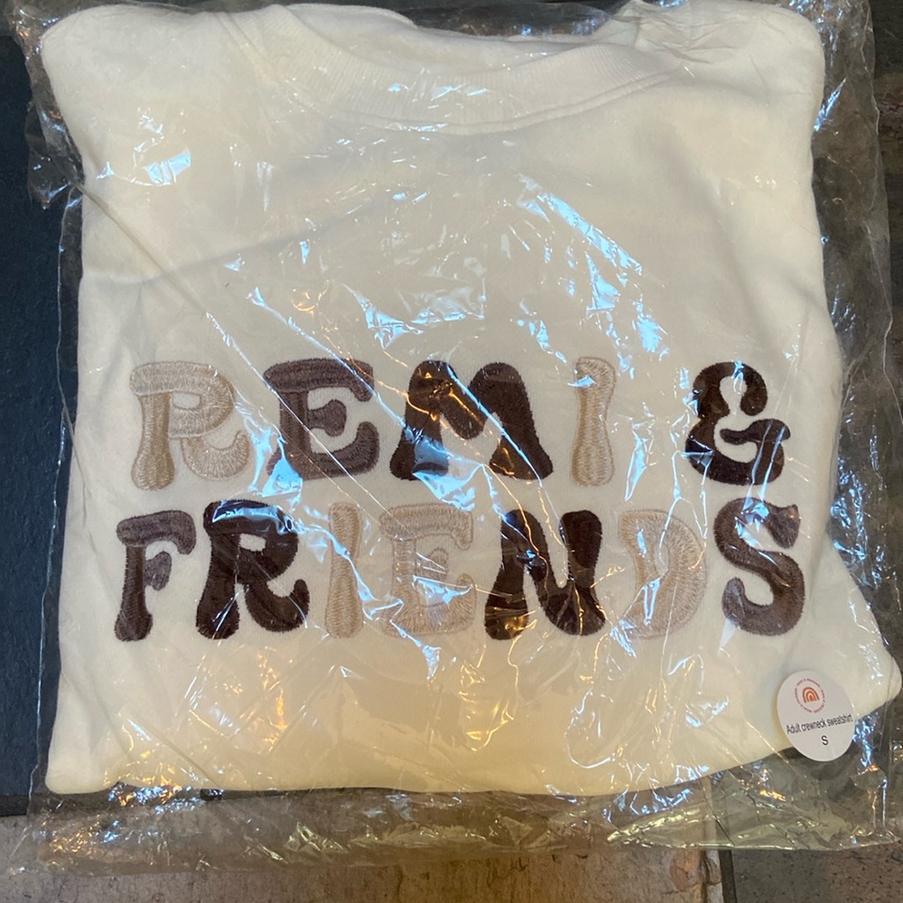 Remi & Friends Crew Sweatshirt- Adult Small